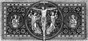 crucified-Our-Lord-Jesus-Christ-xylo-engraving-line-art